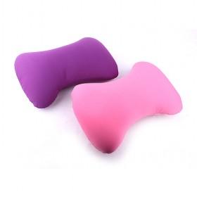 High Rank Purple and Pink Lumbar Cushion Waist Pillow