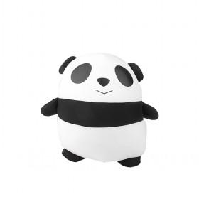 Cute Fat Panda in White and Black Sofa Cushion