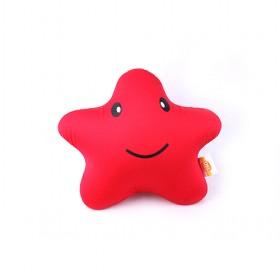 High Quality Red Smiling Star Holding Sofa Cushion