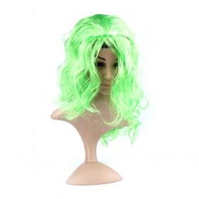 Hot-sale Light Green Demon Design Blonde Hair Wigs