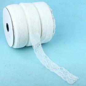 Stretch Lace Ribbon 5cm Widths