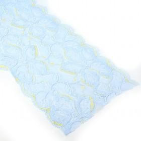 Stretch Blue Lace Ribbon 15cm