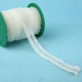 Stretch White Lace Ribbon 3cm