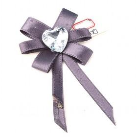 Purple Bow Clothing Accessory