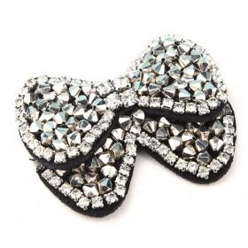 Double Bow Beads Rhinestone