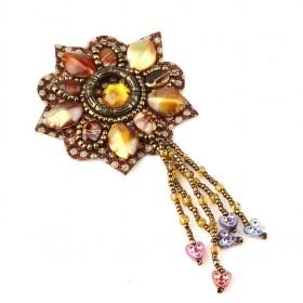 Hand Floral Beads Clothing Accessory