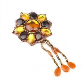 Hand Floral Beads Clothing Accessory