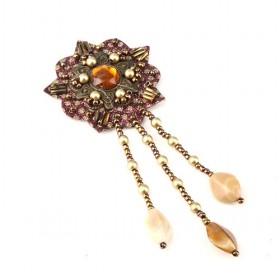 Hand Floral Beads Clothing Accessory