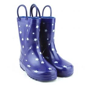 Kids Rain Boots Blue With
