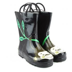 Kids Rain Boots Black Monkey