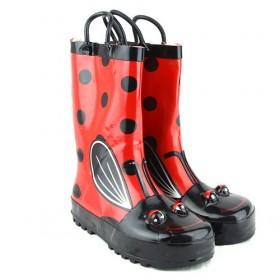 Kids Rain Boots Red With