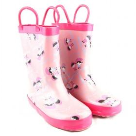 Wholesale Kids Rain Boots Pink School