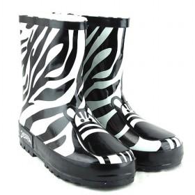 Wholesale Kids Rain Boots Zebra Rain
