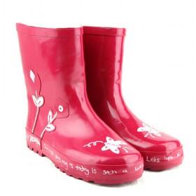 Wholesale Kids Rain Boots Plum Rain