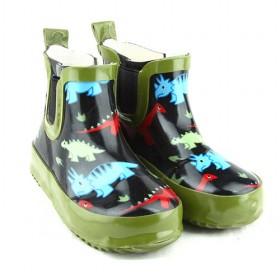 Wholesale Kids Rain Boots Short Dinosar