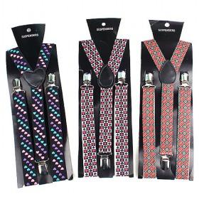 Classic Skinny Braces Pants Suspenders