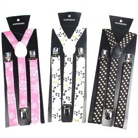 Classic Skinny Braces Pants Suspenders