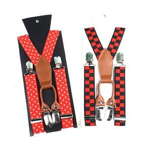 Classic Skinny Braces Pants Suspenders