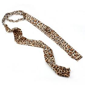 Leopard Hair Band Belt Bag