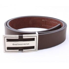 Men S Coffee Leather Buckle