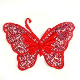 Machine Embroidery Appliques Red