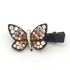 Colorful Butterfly Rhinestones Hairpin