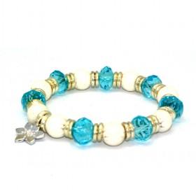 Blue And White Bracelets