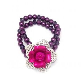 Purple Pearl Bracelets