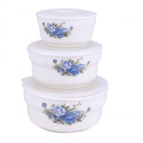 Blue Flower Ceramic Soup Bowls, ;lt;br /;gt;Pottery Soup Bowls, ;lt;br /;gt;Large Soup Bowls