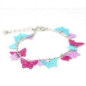 Colored Butterfly Bracelet
