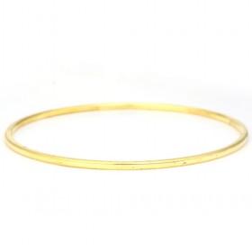 Golden Iron Twisted Bangle