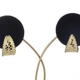 Golden Stud Earrings