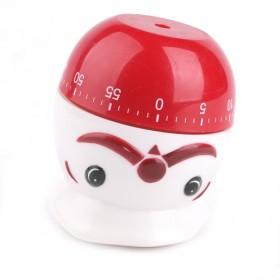 Free Shipping Smiling Snowman Kitchen Mechanical Countdown Cooking Stope Alarm For Housewives