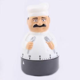 Free Shipping High Quality Big Cute Chef Countdown 60 Minutes Kitchen Timer