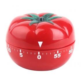 Red Tomato-shaped Kitchen Mechanical Countdown Cooking Stope Alarm For Housewives