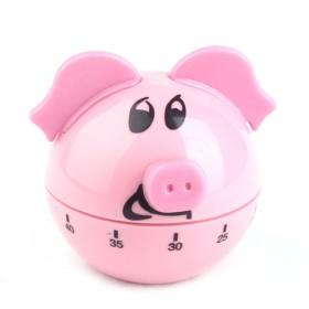 Good Quality Pig Shaped Kitchen Mechanical Countdown Cooking Timer