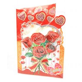 NEW Greeting Rose Card Envelope