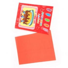 NEW Greeting Cake Card Envelope