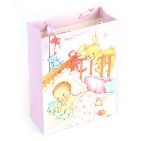 Cute Kraft Baby Bag With