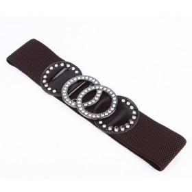 Black 4 Circles Rhinestone Circles