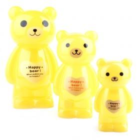 Plastic Medium Winni Bear Piggy Bank, Money Box In Red Color For Mobile Phone DIY