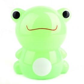 New Small Transparent Light Green Cartoon Money Box,Plastic Coin Bank YIWU