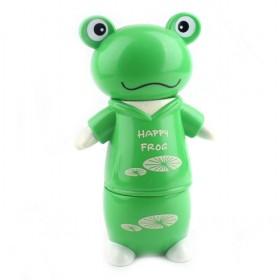 New Small Transparent Frog Cartoon Money Box,Plastic Coin Bank YIWU