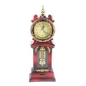 Large Size Retro Creative Delicated Retro Castle Design Mute Alarm Clock Set