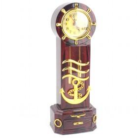 Creative Delicated Retro Castle Design Mute Alarm Clock Set