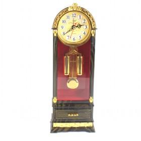 Classic Black Ang Golden Oak Schoolhouse Regulator Big Wall Clock