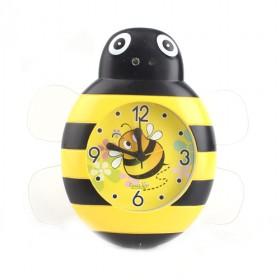 Brand New Yellow And Black Bee Mute Quartz Alarm Clock