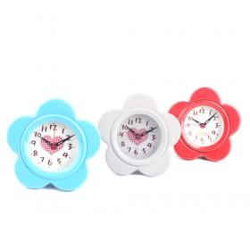 Mini Swing Flower Design Alarm Clock Table Clock