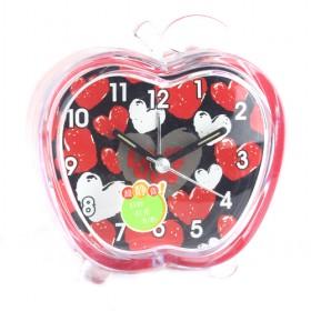 Mini Swing Apple-design Alarm Clock Table Clock