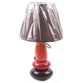 Vintage Top Quality Art Red Wine Ceramic Table Lamp Bedroom Lamp